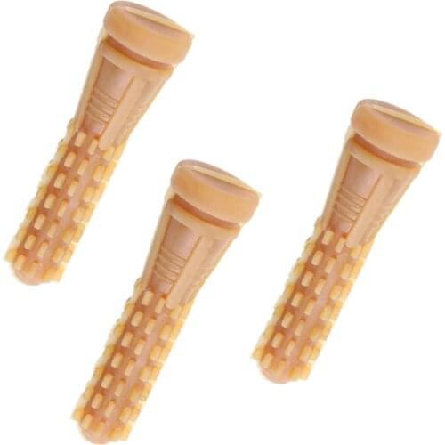 50 pcs 9.5 cm Poultry Plucking Fingers Hair Removal Machine Glue Stick Chicken Plucker Beef tendon material corn rod