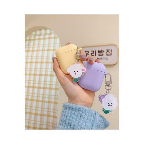 Earphone case holder Frosted solid color protective cover For Apple airpods 2/3 generation soft shell Bluetooth headset pro