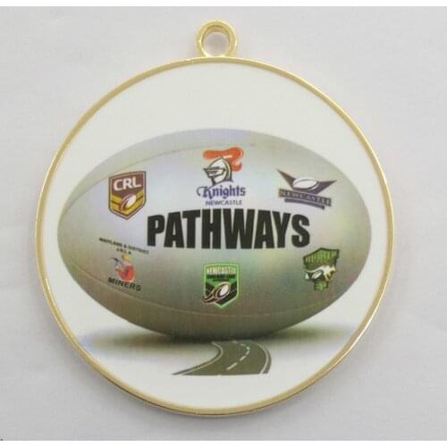 Cheap Rugby Medal High Quality 2D Custom Medal k20085