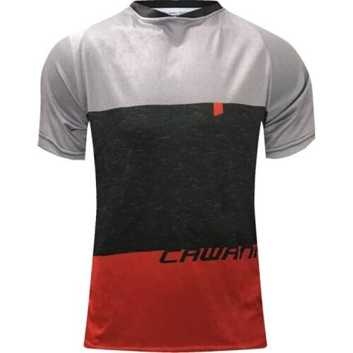 Short Sleeve Motorcycle DH Jersey Downhill MTB Mountain Bike Wear Off Road DH Clothing Bicycle Locomotive Cross Country T Shirt