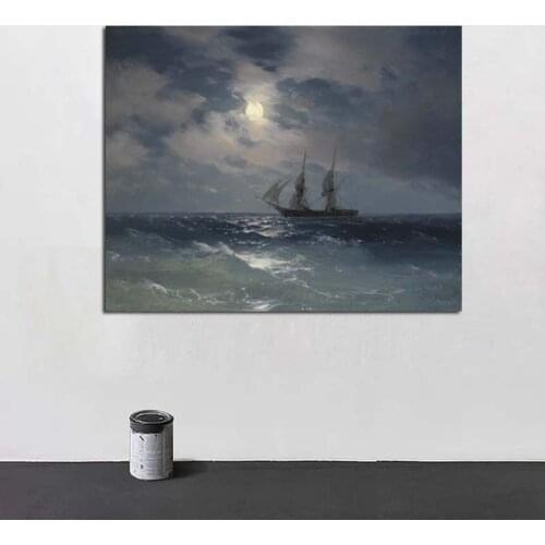 Ivan Aivazovsky Cuadros Wall Art Canvas Posters And Prints Canvas Painting Decorative Pictures For Office Living Room Home Decor