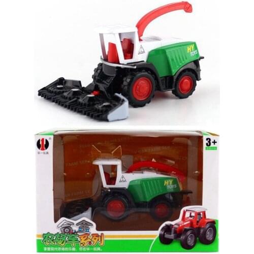 1:30 Die-Cast Collectible Engineering Vehicles Alloy Toys for Children Transport Trucks tractor shovel Farm harvester