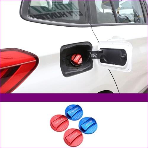 Aluminum Alloy Gas and Diesel Fuel Tank Cap Cover Trim For BMW X1 X2 X3 X4 X5 X6 F10 F15 F16 F25 F26 F30 F34 F35 F48 F47 G30 G38