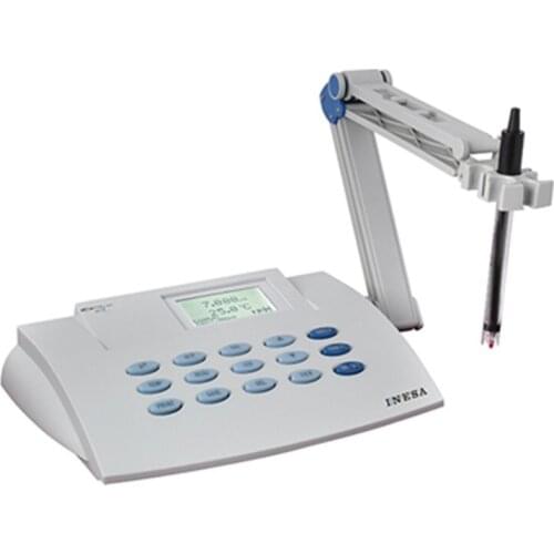 Lab Benchtop pH Meter Tester Accuracy:+-0.002pH data function RS-232 data to PC or print