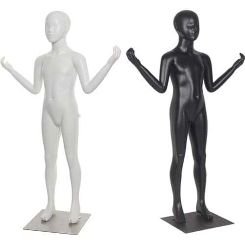 Best Quality White Black Child Maniquin Child Model Full Body Fashionable Style Hot Sale