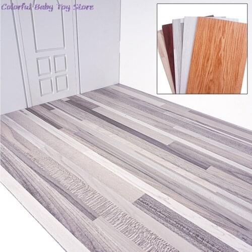 Dollhouse Miniature Simulation Solid Wood Floor Model Room Furniture Decoration