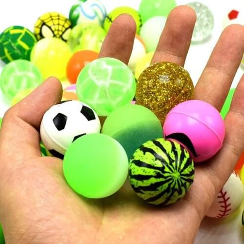 5pcs/set Children Toy Mixed Bouncing Balls Rubber Outdoor Bath Toys Child Sports Games Elastic Juggling Jumping Balls