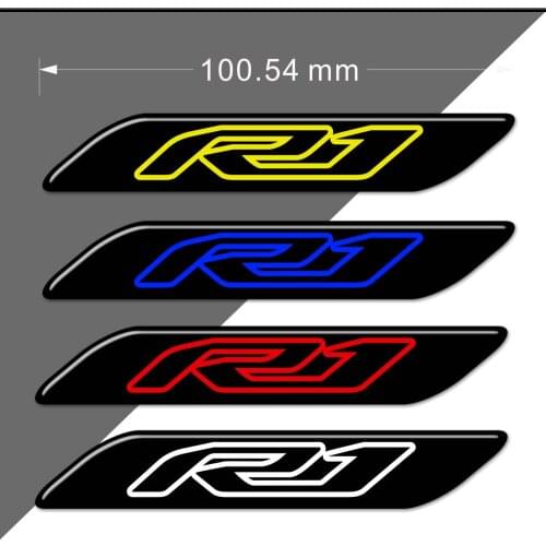 Tank Pad Stickers Decal Protector For YAMAHA YZF-R1 YZFR1 YZF R1 Fairing Emblem Badge Logo R1 Knee 2015 2016 2017 2018 2019 2020