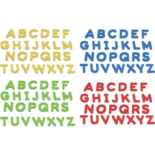 26 Uppercase ABC Alphabet Preschool Develops Montessori Sensory Basic Word Learning Spelling Counting Toys Birthday Gift