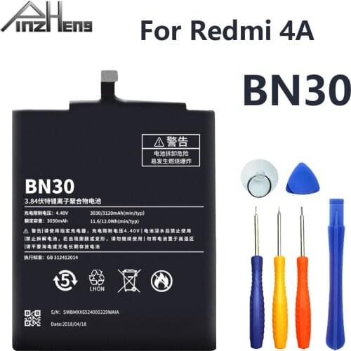 PINZHENG Xiaomi Redmi 4A Phone Batteries