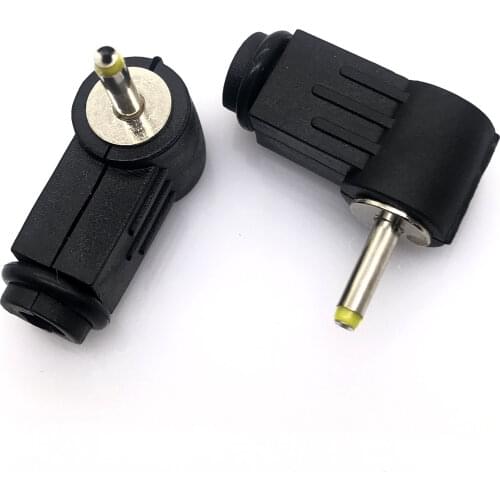 2.5x0.7 mm DC Power Plug 2.5*0.7 mm L-shaped Male 90 Right Angle Single Head Jack Adapter Cord Connector