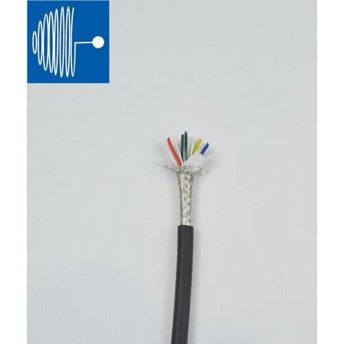 Triumph cable TRVVP 0.3MM high flexible pvc jacket towline multi core cable 2 core 3 core 4 core 5 core 6 core Drag chain wire