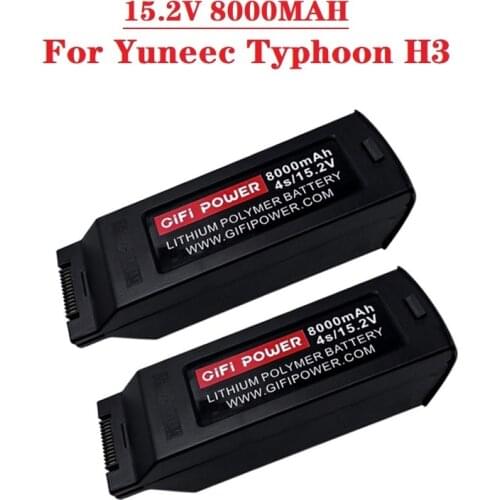 15.2V 8000mAh LiPo Battery for Yuneec Typhoon H3 RC Drone Aircraft Helicopter Battery spare parts
