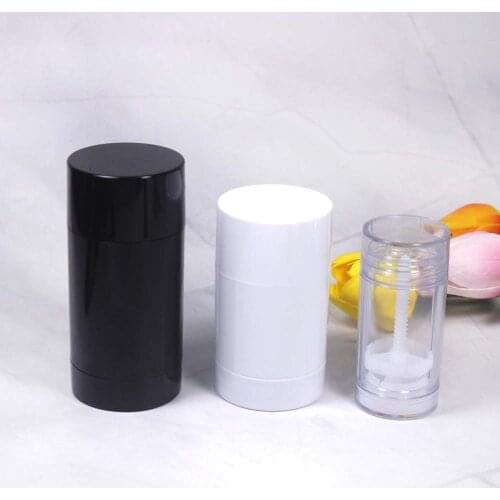 30g 50g 75g large capacity Deodorant container cosmetics Lotion fondation bar glue sticker tube