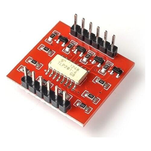 TLP281 4 CH 4-Channel Opto-isolator IC Module For Arduino Expansion Board High And Low Level Optocoupler Isolation 4 Channel