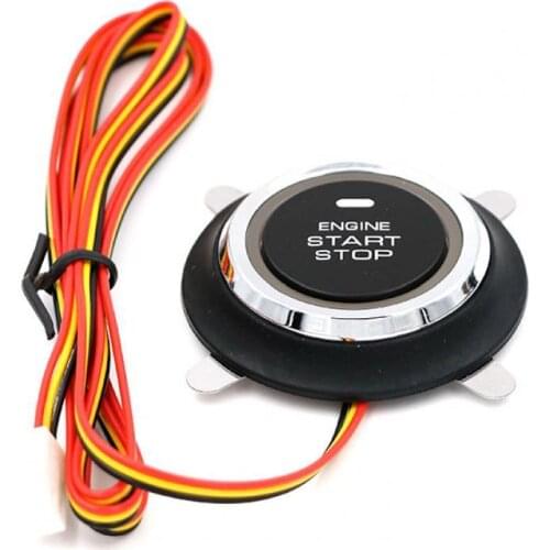 80% Hot Sale Start Push Button Universal Convenient ABS 12V Car Engine Start Push Button for Vehicle Car Intelligent System
