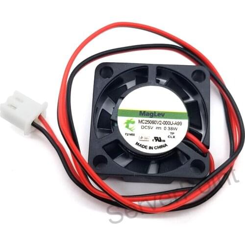 Brand New for Sunon MC25060V2-000U-A99 Computer Blower Cooling Fan DC 5V 0.38W 25*25*6.9mm