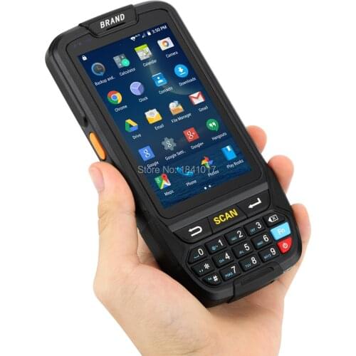 Android Mobile portable handheld data collection terminal device mini bluetooth wireless 2d barcode scanner LF RFID Reader 4G