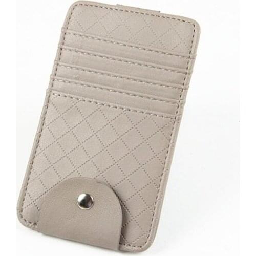 Car Auto Sun Visor Point Pocket Organizer Pouch Bag Card Glasses Storage Holder Car-styling Car Interior Accessories