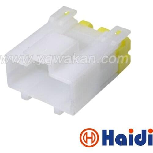 Free shipping 5sets 6pin plastic housing plug male electrical wiring cable connector 6101-1061