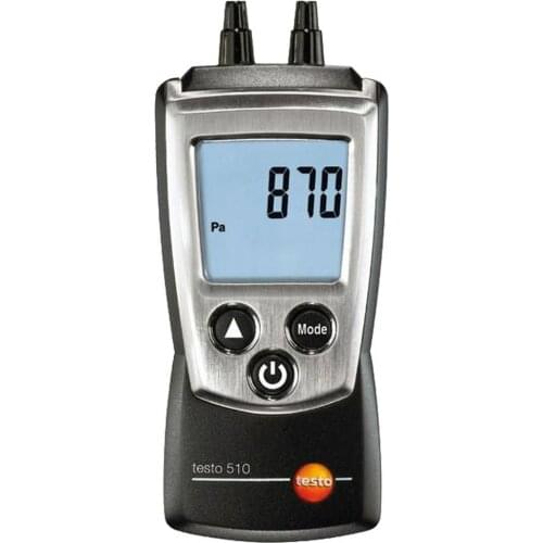 Testo510 Digital Pressure Gauge Air Pressure Gauge Air Pressure Difference 0-100hPa Pressure Gauge Precise Pneumatic Tool