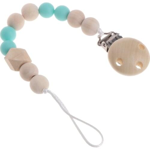 Nipple Holder Baby Pacifier Clip Chain Nipple Leash Strap Pacifier Soother Chain Dropship