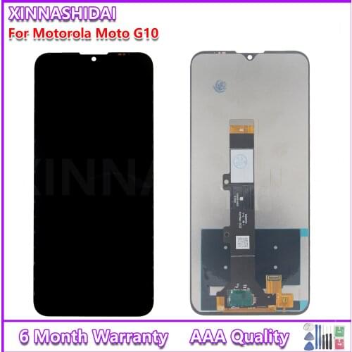 For Motorola Moto G10 lcd XT2127-2 XT2127-3 Display With Frame Touch Screen Digitizer Glass Panel For Moto G10 LCD