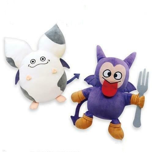 Dragon Quest AM Big Plush Dool Momon & Baby Satan Draque Plush toy Stuffed doll gift