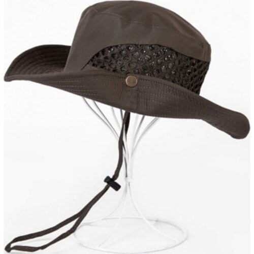 Summer Sun Protection Cap Mens Army Fish Hunt Hats Adjustable Military Men Tactical Hats Sun Boonie Hat