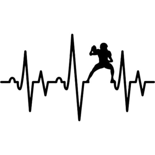 16*9cm football line sticker vinyl decal Handsome And Cool Stickers Vinyl Car Wrap Decor Decals Car Sticker and decals