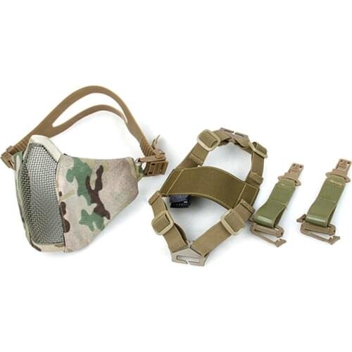 TMC Outdoor Core Protection PDW Soft Side 2.0 Mesh Mask Changeable Combination CS Game Equipment