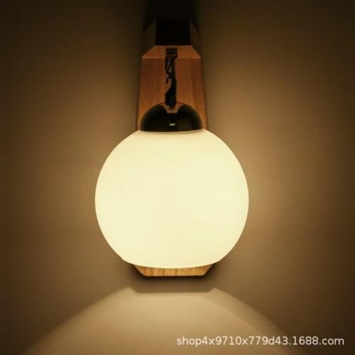 Wall lamp bedroom bedside lamp simple modern corridor lamp creative American living room lamp corridor balcony lamp childrens