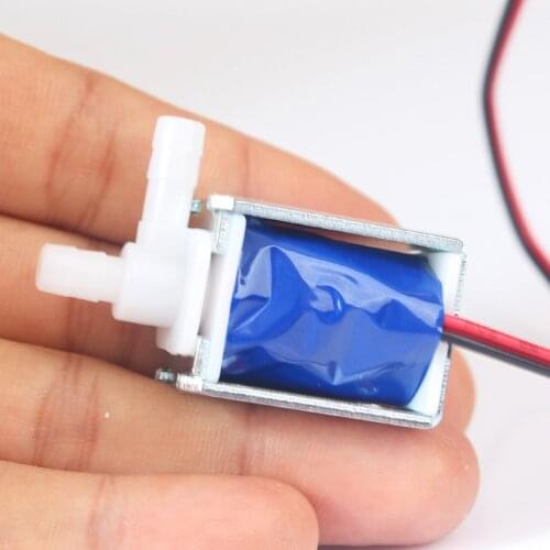 1pcs DC 6V /12V /24V N/C Normally Closed Water Valve Micro Electric Solenoid Valve Miniature Mini Vent Air Valve Garden Watering