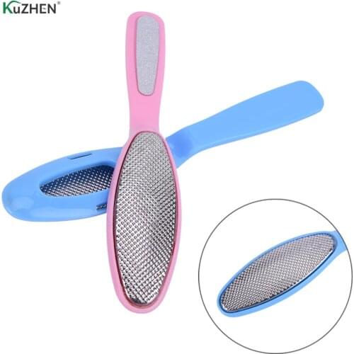 Professional Dual Sided Hard Dead Skin Callus Pedicure Remover Foot Rasp File Grinding Foot Care Tool Exfoliating Brush