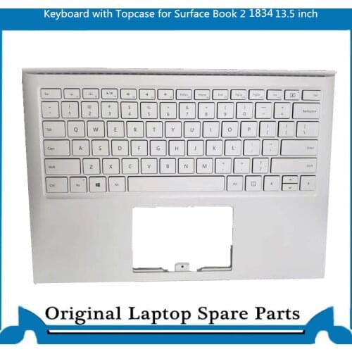 Original Topcase with Keyboard for Microsoft Surface Book 2 1834 13.5 Inch US Germany Layout