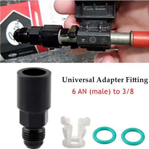 Adapter Fitting For LS LS1 LS3-6AN To 5/16 Hose AN808-01 Fuel Distribution Pipe Joint Quick Connect Fuel Rail Line