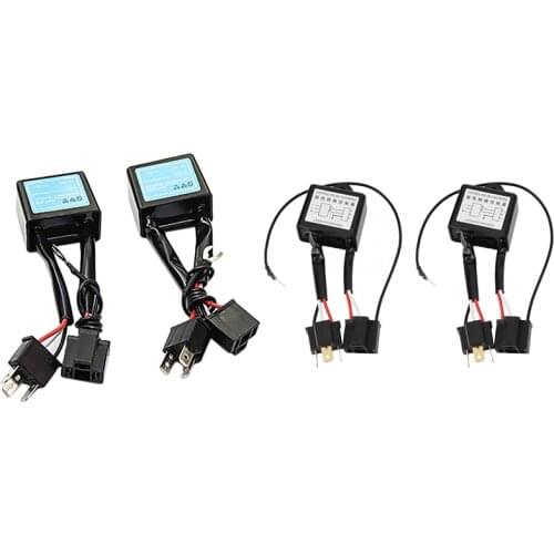 LED Headlight Polarity Converter Fault Eliminator Decoder HID H4 Xenon Lamp Positive and Negative Converter