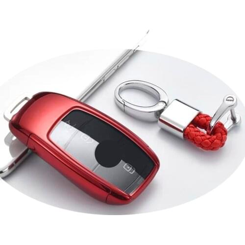 Car Key Case Cover Protection Accessories TPU for Mercedes Benz 2017 2018 E Serials E300 E200 E220 Maybach S320L S450 S350