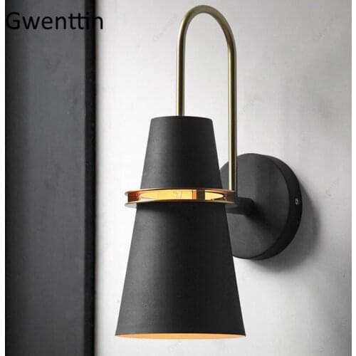 Horn Iron Wall Lamps Modern Wall Lights for Home Decor Nordic Sconce Bedroom Lamp Led Mirror Light Bathroom Lighting Fixtures