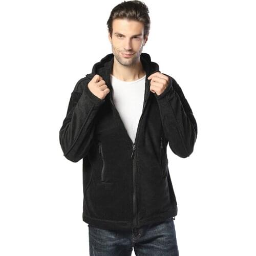 Winter Men Jacket Fashion Casual Fleece Jacket Warm Streetwear Coat Outdoors Brand Men Clothing 2020