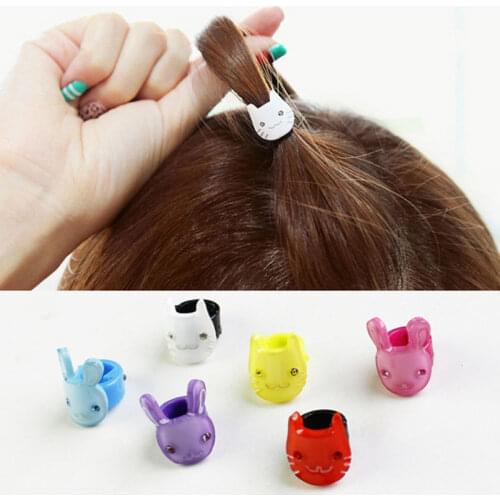 1Pc Mini Assorted Small Bunny Kitten Hair Clips Baby Hair Pin Cute Claw Clamps Decor for Girls Cat Design Hair Ornament Headwear