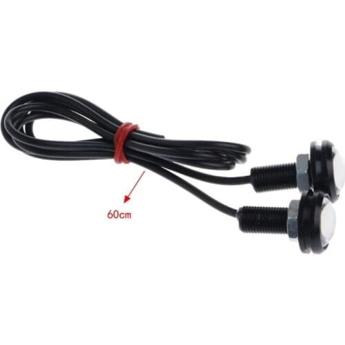 10 Pcs High Power 9W Car LED 12V Eagle Eye 18mm Car Motor Fog DRL Backup Light R3MD