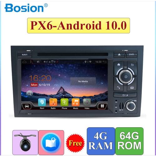 Car DVD Gps For Audi A4 B6 B7 S4 RS4 SEAT Exeo 2 din radio headunit Multimedia Player Autoradio Android 10.0 4gb+64gb HDMI Port