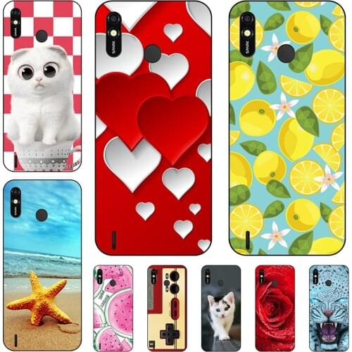 For Tecno Spark 4 Lite Spark4 AIR Phone Case Cover For Tecno Spark 4 Soft TPU Silicone Cover Animal Cases Coque Catoon HD Funda
