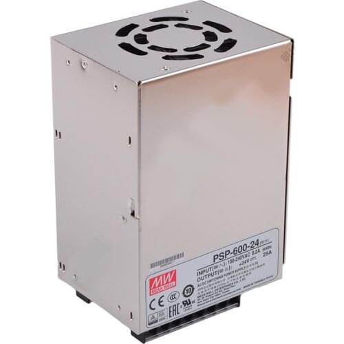 PSP-600 PSPA-1000 AC-DC -5/12/13.5/15/24/27/48V Meanwell Power supply with PFC/Parallel Current sharing up to 2400W(3+1)