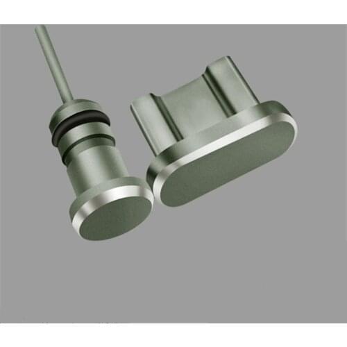 Colorful Metal Micro USB 3.5mm jack Dust Plug Anti Dust Charger Dock Plug Stopper Cap Cover for Android Cell Phone Accessories