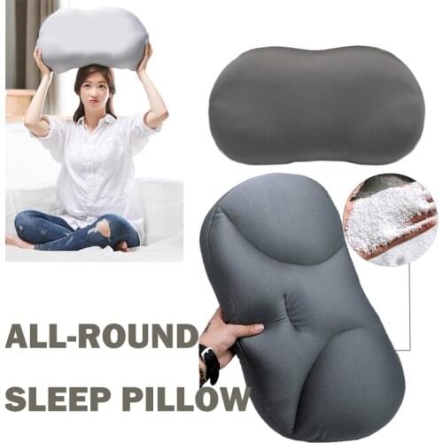 All Round Sleep Pillow 3D Neck Micro Airball Pillow Deep Sleep Head Rest Air Cushion Pressure Relief Pillows Washable