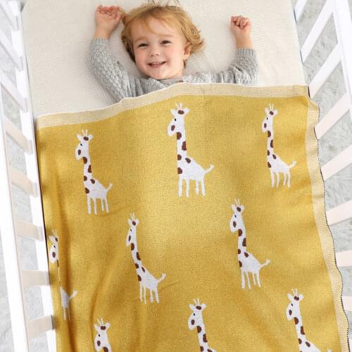 Baby Soft Kids Blankets Cartoon Newborn Swaddle Spring ​autumn Infant Wrap Girl Boy Stroller Cover