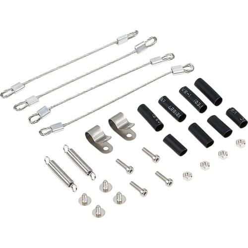 RC Car Steel Rope Set for 1/10 RC Crawler Car Traxxas TRX-4 TRX4 Axial SCX10 D90 D110 Professional Spare Parts