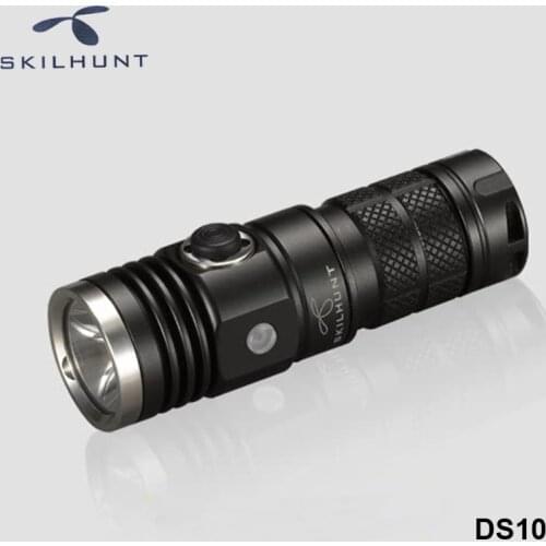 Skilhunt DS10 DS15 DS16 DS21 CR123 AA 14500 18650 EDC Flashlights Bright Waterproof Cree LED Pocket Torchlight with Magnet Tail